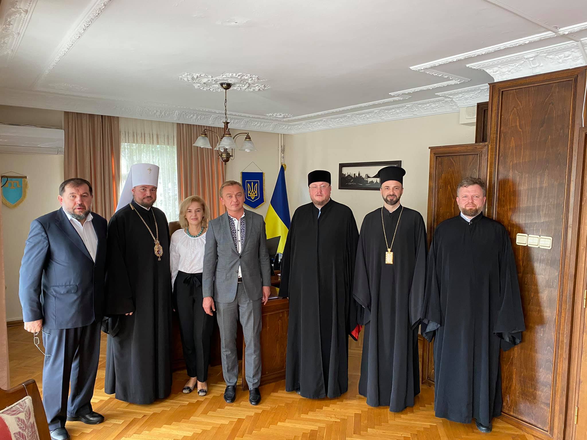 Члени офіційної делегації ПЦУ зустрілися з Генеральним консулом України у Стамбулі