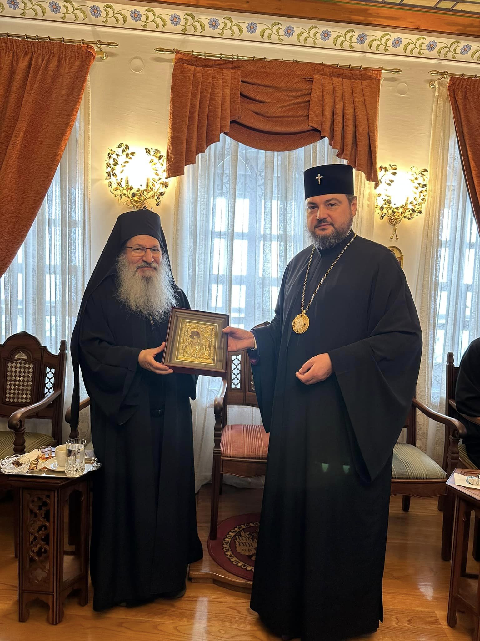 16 березня. В перший день паломництва до Афону керуючий єпархією відвідав монастир Симонопетра.