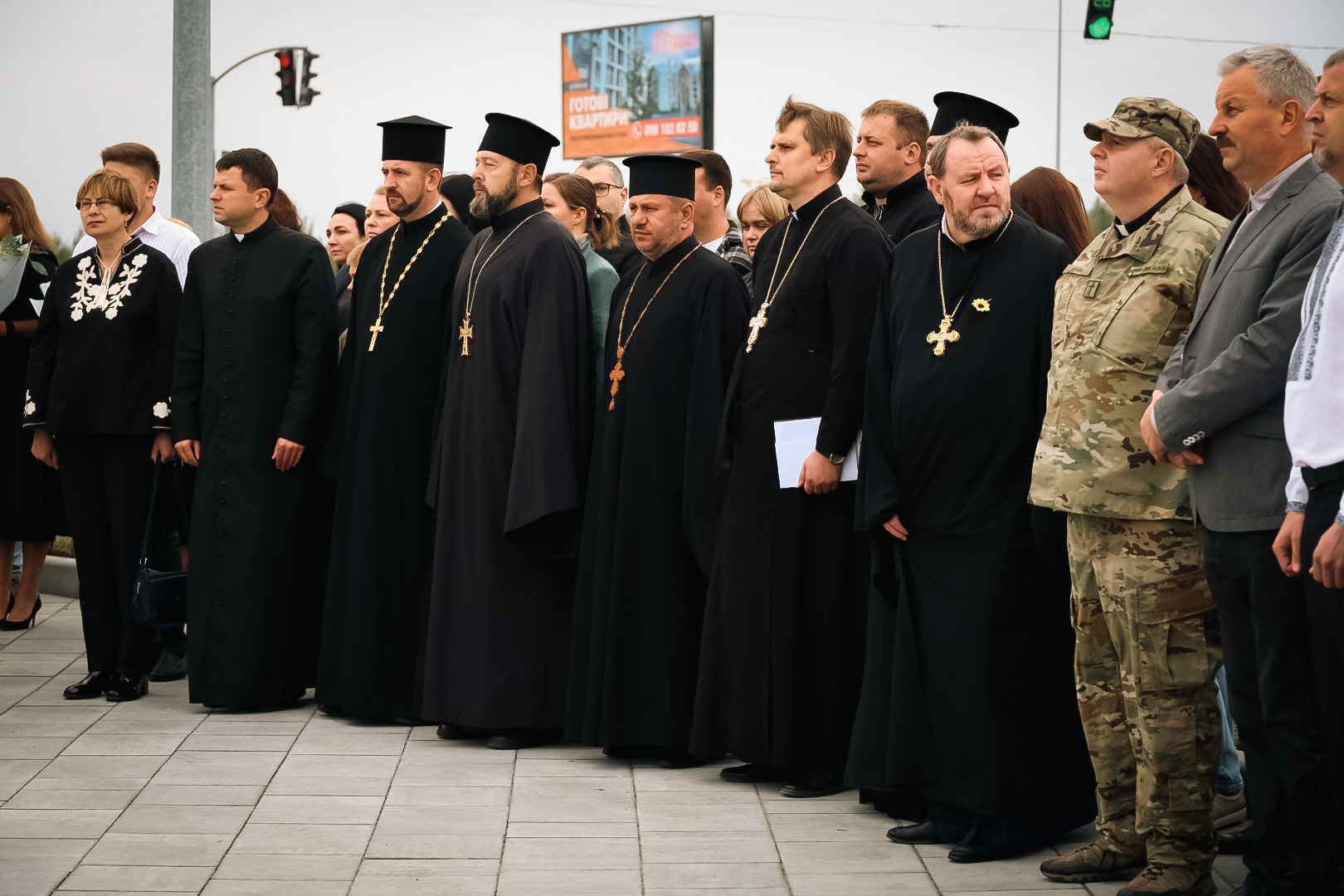 БУЧА. Клірик єпархії вшанував пам’ять загиблих захисників та захисниць України