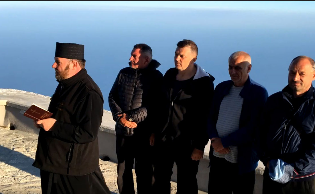 Група паломників Переяславсько-Вишневської єпархії вклонилася святиням Афону
