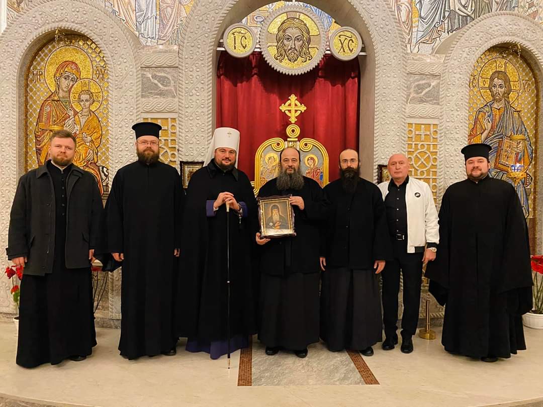 23Спасо-Преображенський кафедральний собор відвідав ігумен Гавриїл з афонського монастиря Пантократор